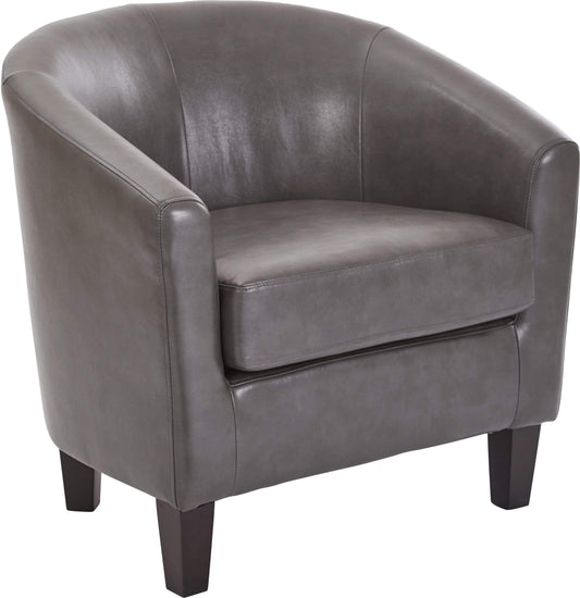 Office Star Ave Six Ethan Tub Chair in Deluxe Vinyl Fabric [ETN]