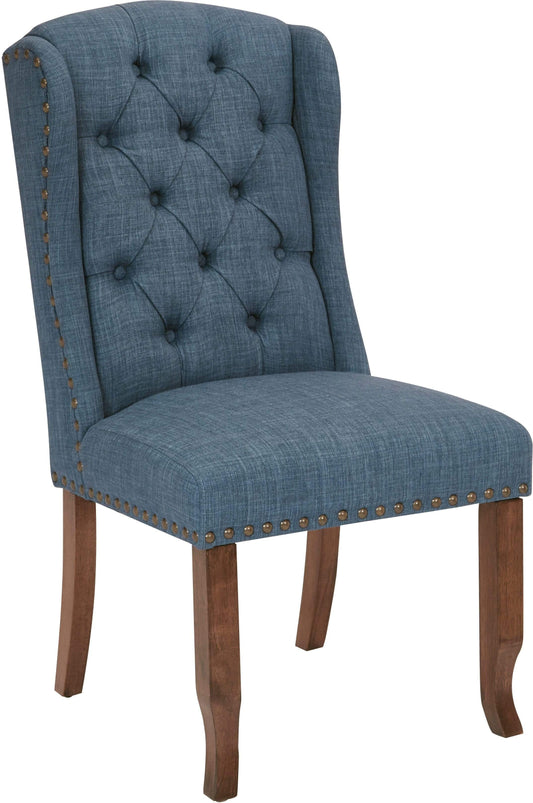Office Star Ave Six Jessica Tufted Wing Dining Chair [JSAW]