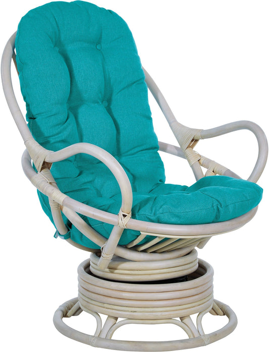 Office Star Lanai Rattan Swivel Rocker [LNI]